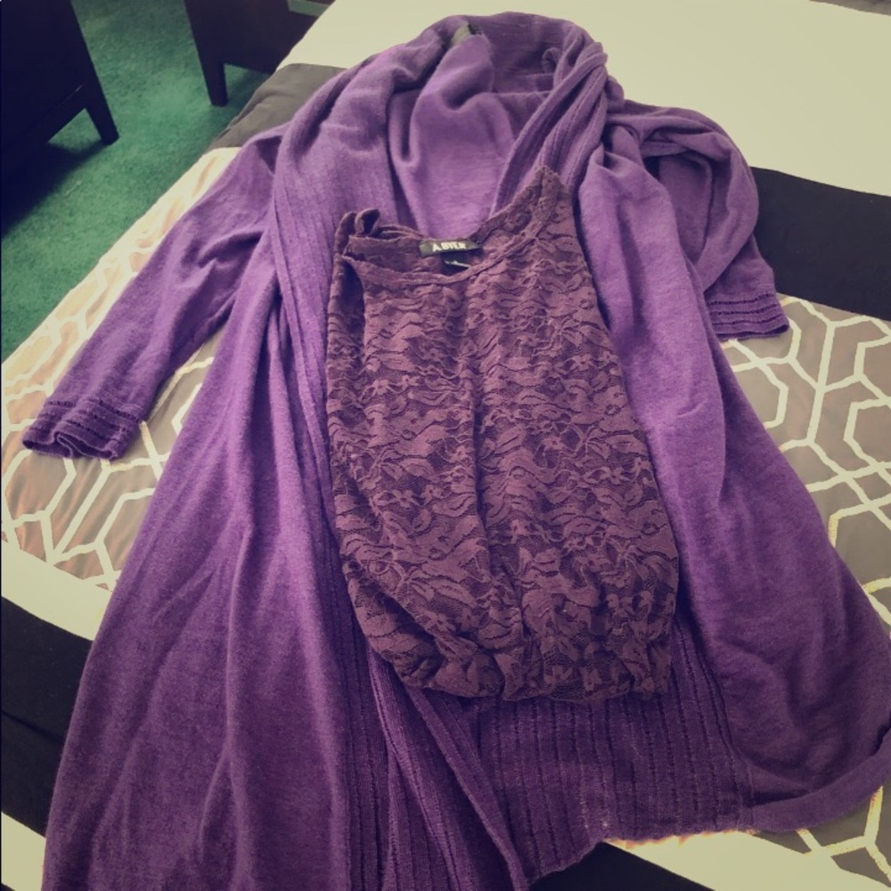 DKNY CASHMERE DUSTER!!